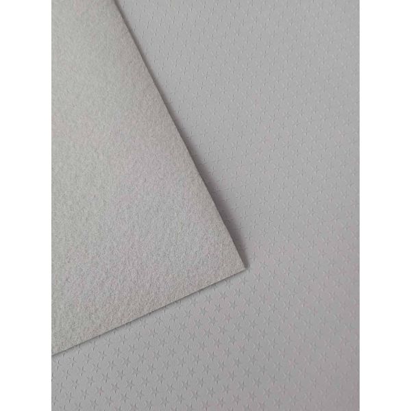 1.2mm Thickness Waterproof PU Soccer Leather with Star Pattern for Football Balls