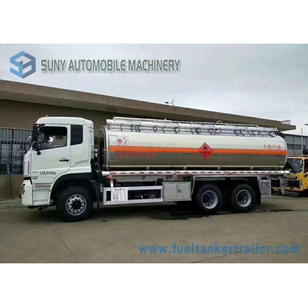 Diesel 21.2m3 Pump Chemical Tanker Truck Dong Feng 6x4 Truck ISDe245 40 Engine