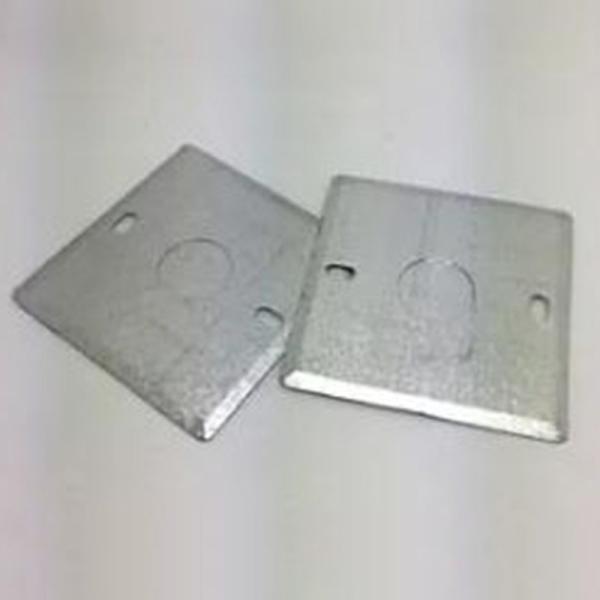 Раковина металла нажимной накладки распределительной коробки нормального размера 1.0mm электрическая придает огнестойкость