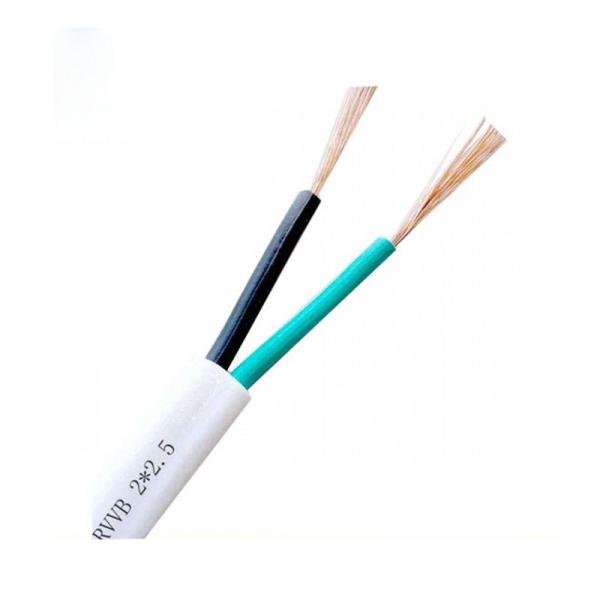 Household electric wire Twin flat flexible PVC insulated and sheathed RVVB cables