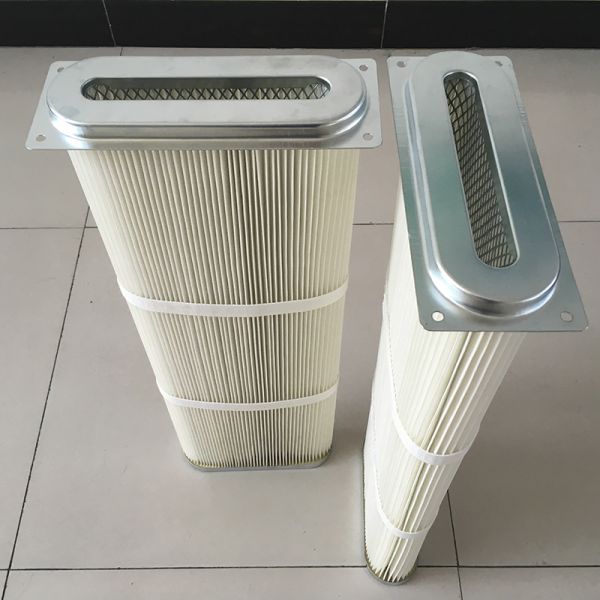 Factory Spot Polyester Fiber Coated Dust Filter Cartridge Excellent Customized Size