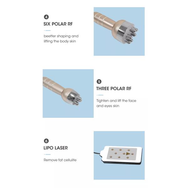 9 In 1 Ultrasound Cavitation Slimming Rf Lipo Laser Fat Burning Cavitation Machine