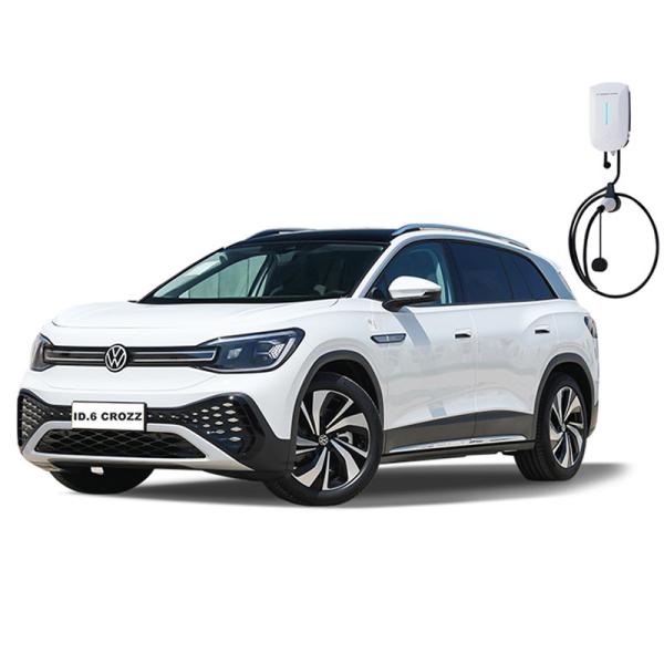 Carregamento rápido Automóvel elétrico usado Volkswagen SUV elétrico grande tamanho completo