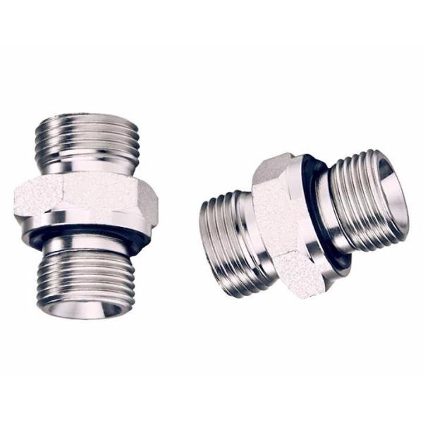 Galvanized Sheet 1/2 Inch NPT Ss 304 Hose Fittings Adapter Connected to Rubber Hose