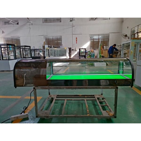 1500mm Sushi Showcase Refrigerator Sushi Display Fridge Static Cooling