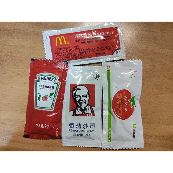 LC-220L Food Grade Stainless Steel 10ml KCF Ketchup Automatic Filling And Packaging Machine Potato Sauce Pouch Packing