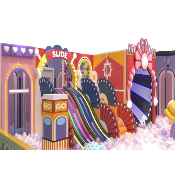 Home Villa Macaron Luxury Private Indoor Playground Soft Play System