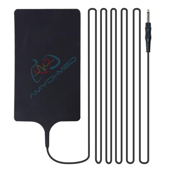 Medical Electrosurgical Patient Plate 6.3mm Reusable Silicone Negative Plate