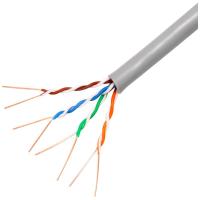 Ligne non protégée câble standard de Lan Cable 305m CCA de la catégorie 5 de réseau d'utp de 24awg