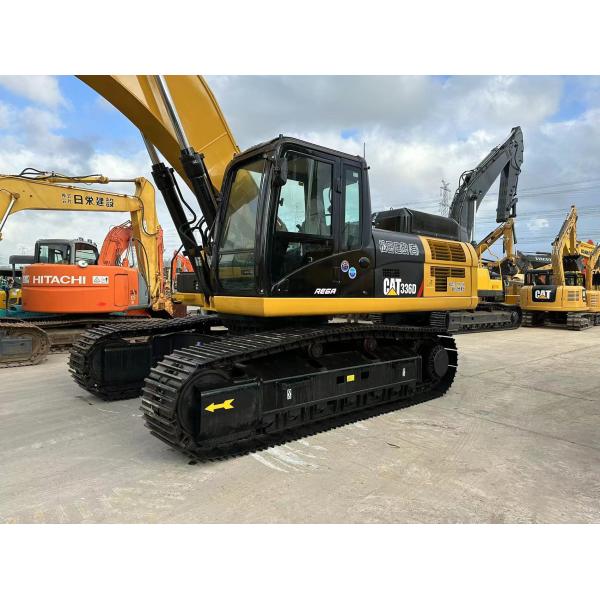 Used Large Caterpillar Hydraulic Crawler Excavator CAT 336D Weight 36tons