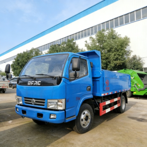 5ton 120HP Sealed Dump Truck For Waste Transport
