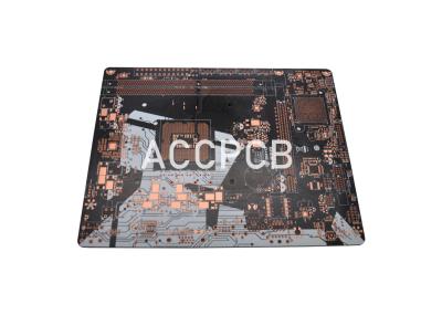 Revestimento de superfície material da placa de circuito TG150 da camada PWB do OEM 4 OSP para o prato principal dos computadores
