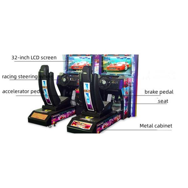 DIY Racing Arcade Game Kit com HD Outrun Arcade Machine para o máximo de diversão de corrida