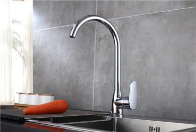 Electric Basic Kitchen Faucet Optional Plating Thickness Easy Installation