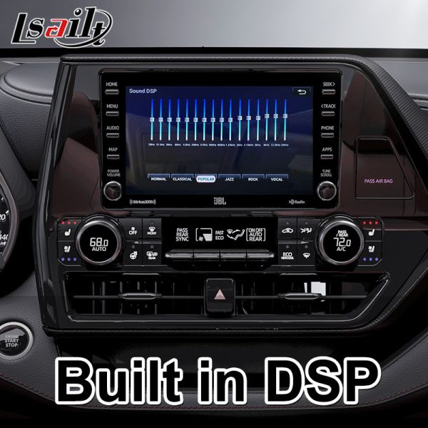 Lsailt Android Car Navigation Multimedia Carplay Interface for 2020-Present Toyota Highlander