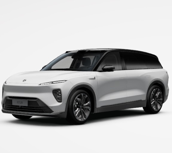 Queen's Copilot Feature 7 Colors NIO ES8 SUV Energy Vehicle with 0.25 Drag Coefficient
