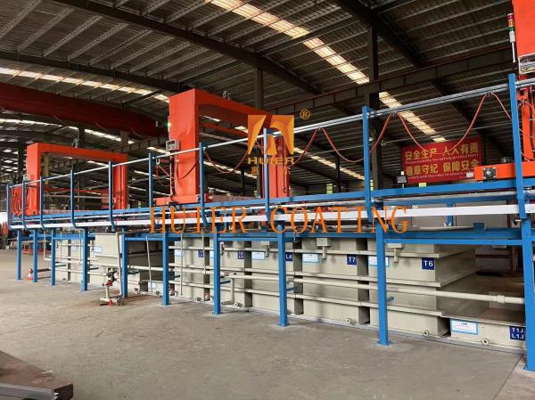 Líneas de limpieza química de acero inoxidable controladas por PLC con parada de emergencia