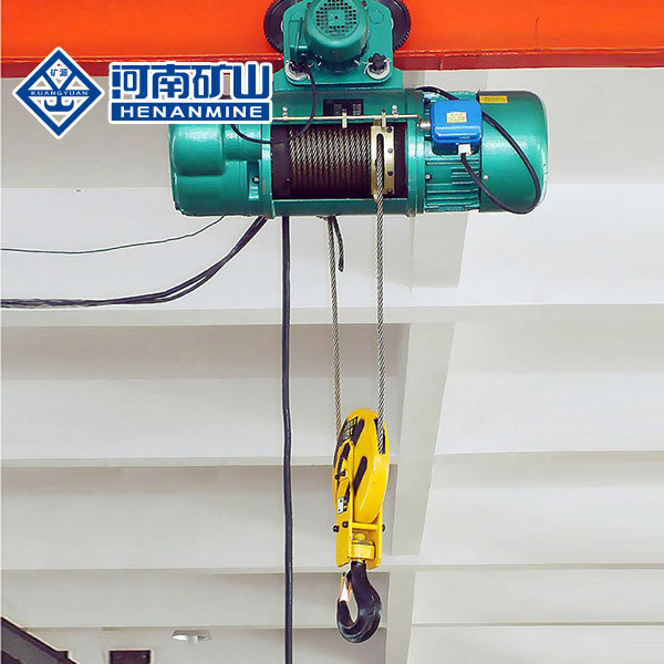 Grue triphasée d'ascenseur de construction, grue électrique de portique de haute