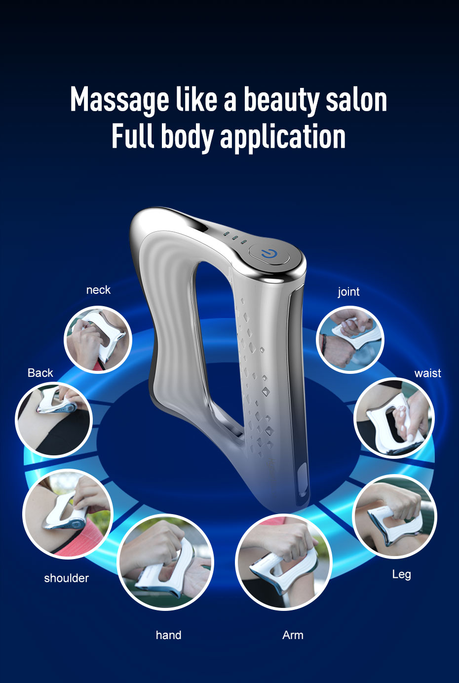 Микро- настоящая мышца EMS ослабляет Massager NMES Hyperblade