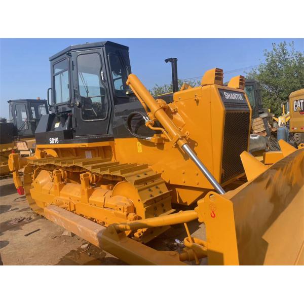 China Used SHANTUI SD16 Bulldozer Second Hand Dozer Tractor Ready To Work