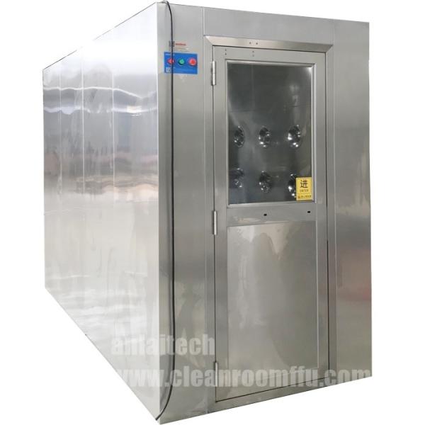 Stainless steel Air shower With Door Interlock