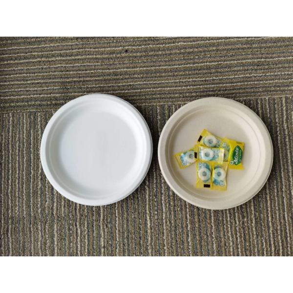 7 Inch 8g 50pcs/Bag Bio Food Packaging Plate