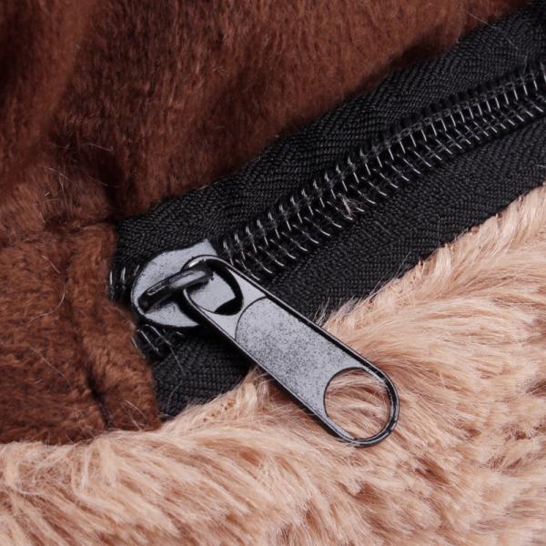 Claw Shape Pet Den Bed Corduroy Material Gross Weight 24kg With Removable Cover