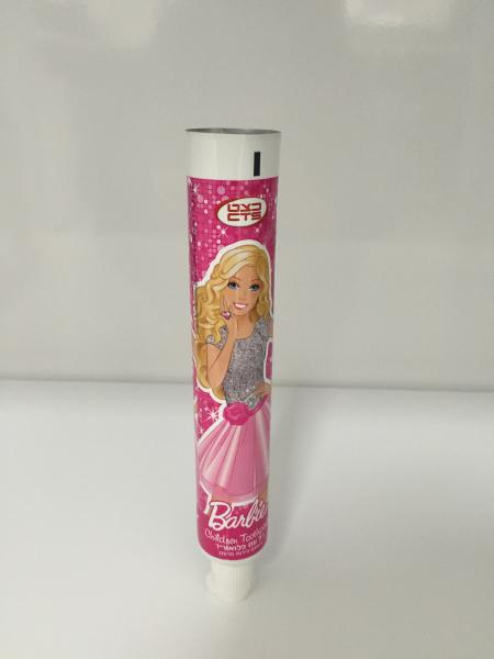 Printed 50g Aluminum Barrier Laminated Round Tube 250u/12u Thickness