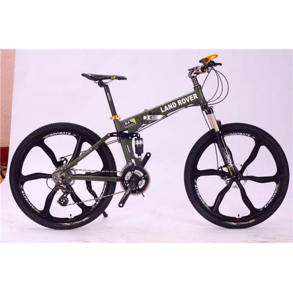Made in China Shimano hydraulic disc brake 27 speed aluminium alloy folding travel mountain bike