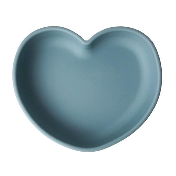 Baby Feeding Set Plate For Fruits Factory Price Customized Heart Shape Bpa Free