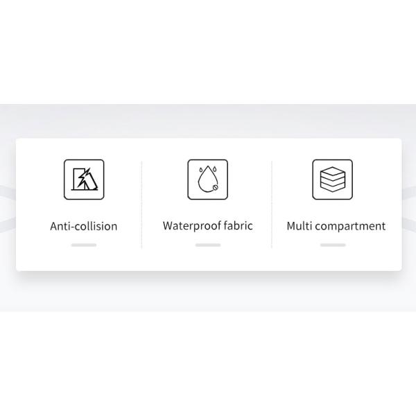 Противоугонный полиэстерный рюкзак 30*16*11 см