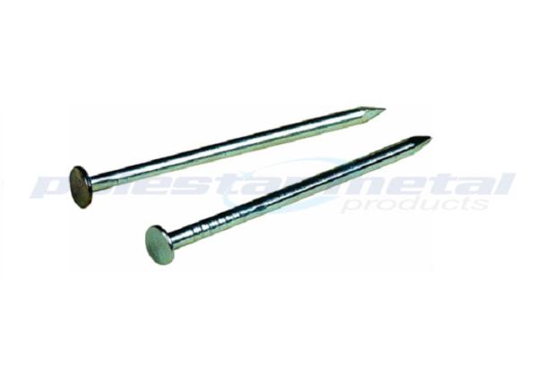 O branco sulcado vertical da pata do OEM galvanizou os pregos concretos 45# do aço