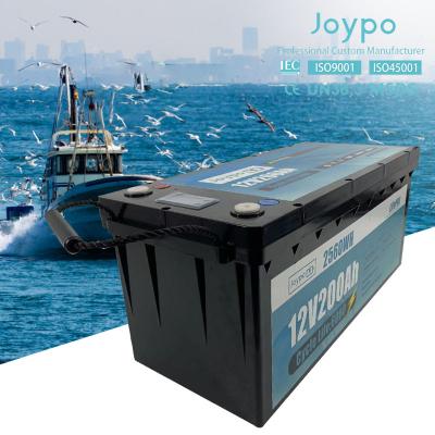 Deep Cycle Waterproof Marine Lithium Battery 12V 24V Lithium Trolling Motor Battery