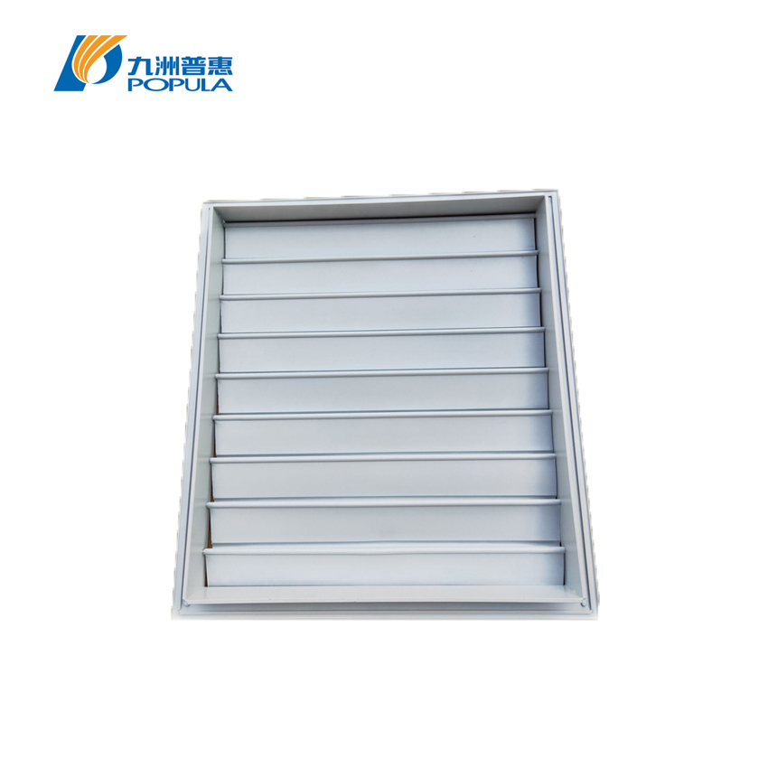 Aluminum Alloy Air Transfer Grille Air Outlet For HVAC Ventilation Systems