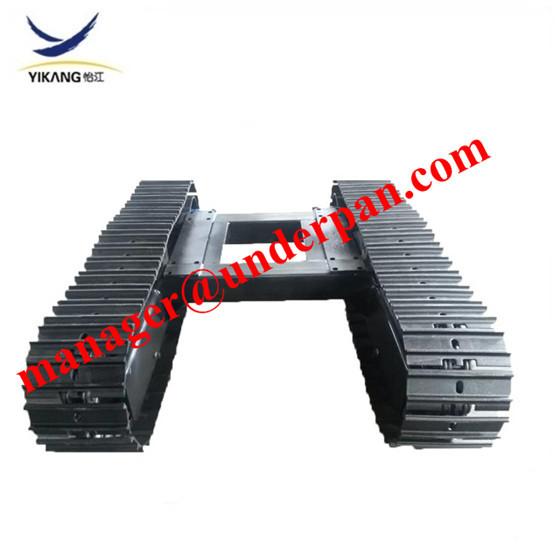 Hydraulic crawler anchor core water wll drilling rig steel track undercarriage system for heavy equipment parts