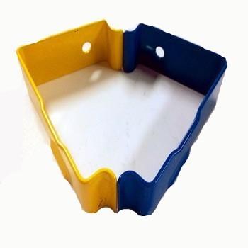 C057 Clips de crate à ressorts métalliques anodisés réutilisables en forme de V