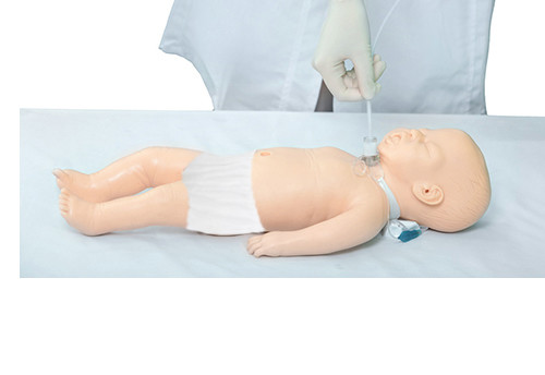 Pediatric Infant Tracheostomy Nursing Care Manikin Model for Realistic Simulation