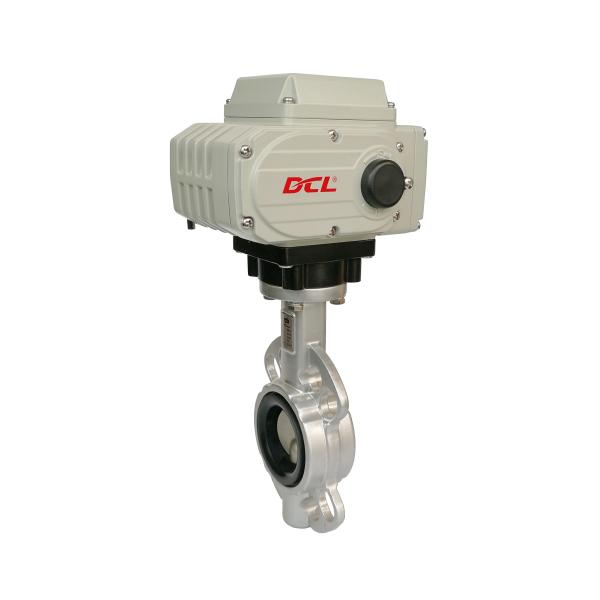 ウエファーのタイプDN40の電気蝶弁EPDMの座席