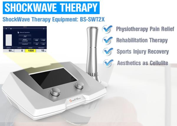 Physical radial shock wave shockwave therapy machine for increased metabolism