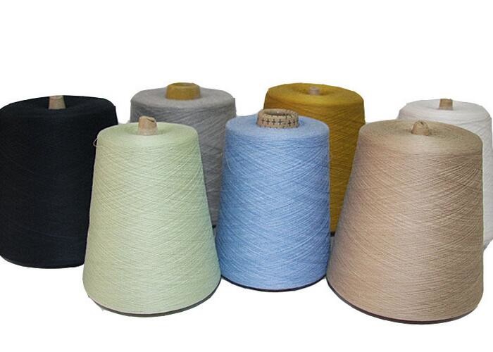 High Grade Various Colors 100% Pure Cotton Yarn Customized Twist For Weaving