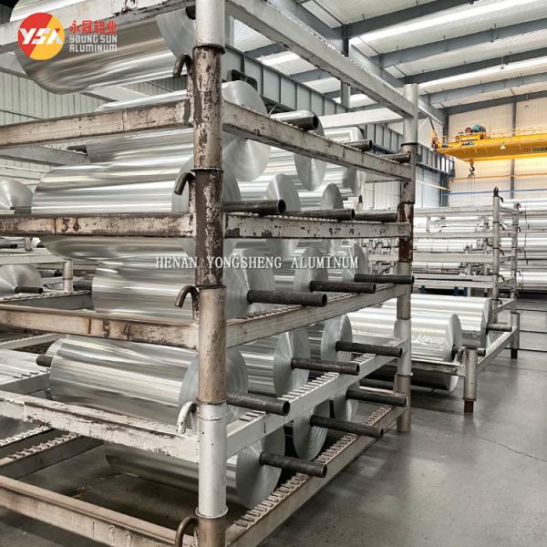 Recyclable Aluminum Foil Meeting Standards 70 to 550Mpa Suitable for Flexible Packaging and Heat Reflective Applications