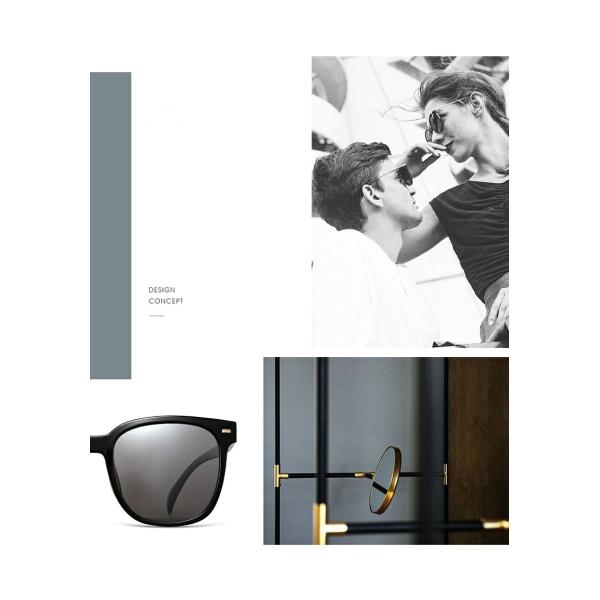 Men Women Polarized Parim Sunglass Plastic Frame Grey Mirror Lens