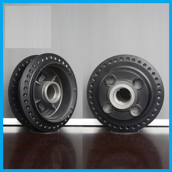 Pó traseiro do zinco do cubo de roda da motocicleta que reveste fazer à máquina preciso para Jh125