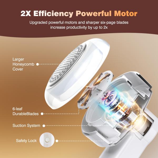 Manual Operation Lint Remover for Portable Mini Electric Fabric Shaver