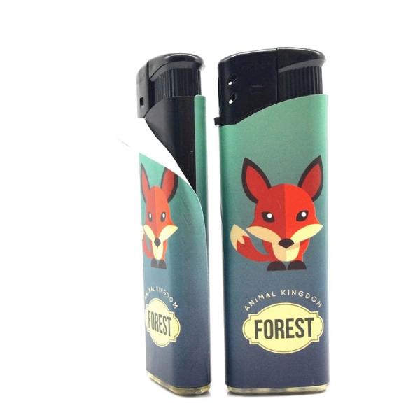 Animal Kingdom and Funny Images Labels DY-026 Cigarette Lighter