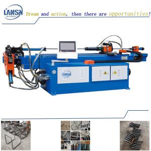 Square Pipe Bending Machine For Boiler Pipe NC Semi automatic