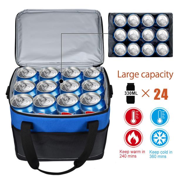 Wholesale Large Ice Cream Cooling Thermal Insulated Bags To Keep Food Cold Cool Lunch Bag For Women Men