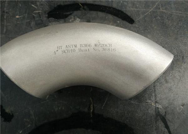 ASTM B366 N08020 Nickel Alloy Pipe Fittings Alloy 20 Butt Welding Elbow Tee Cross Cap Reducer