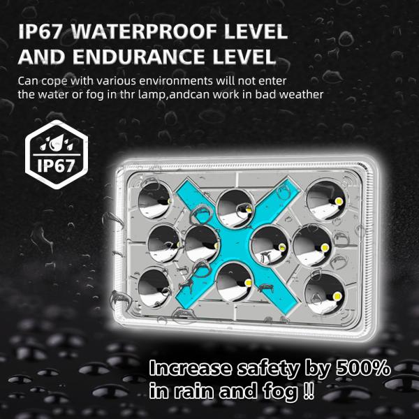 Faisceau lumineux rouge bleu rose DRL LED de moto pour YAYE CG125 DC12V par YAYE