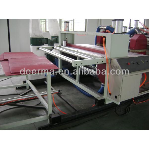 Door Panel Extrusion Line Suitable for 1220-2050mm Product Width and 380V Voltage